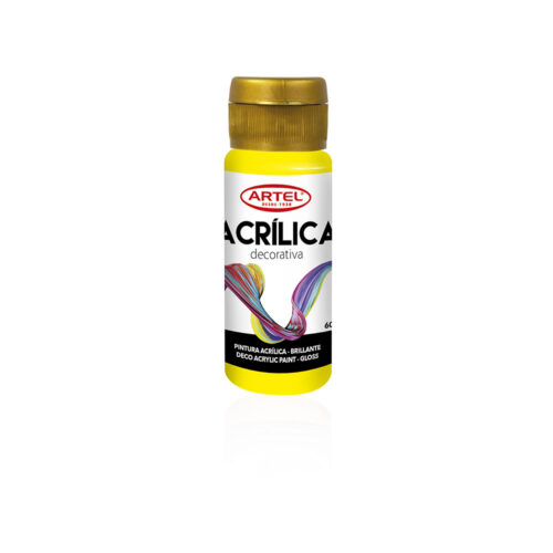 FCO 60ML PIN ACRIL DECO AMARILLO 704