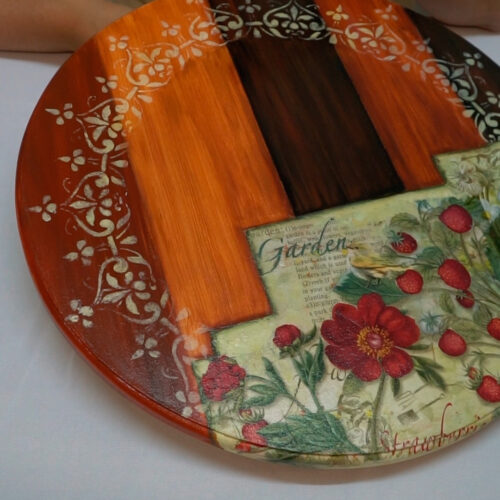 Técnica imitación madera